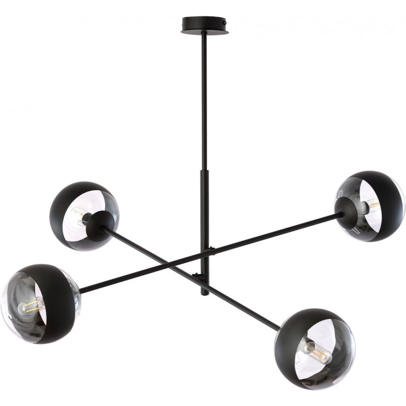 Lampa Sufitowa Emibig Linear Stripe IV | Szklane Kule