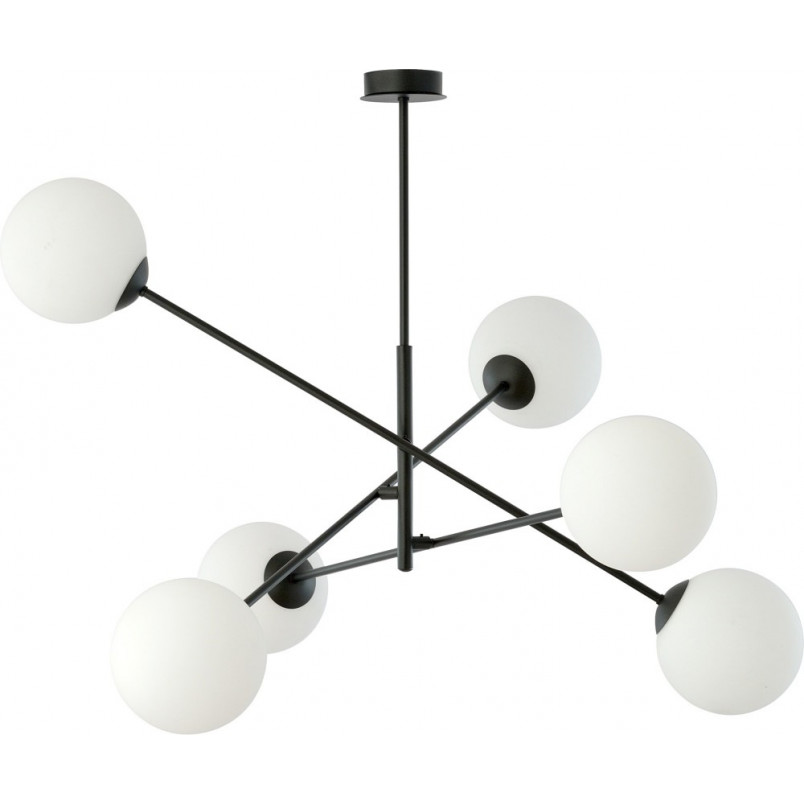 Lampa sufitowa Linear VI Emibig | Szklane kule, 102cm