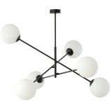 Lampa sufitowa Linear VI Emibig | Szklane kule, 102cm