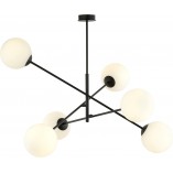 Lampa sufitowa Linear VI Emibig | Szklane kule, 102cm