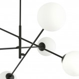 Lampa sufitowa Linear VI Emibig | Szklane kule, 102cm