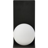 Kinkiet Emibig Kula Szklana Form V Czarno-Biały | Sklep Lamp