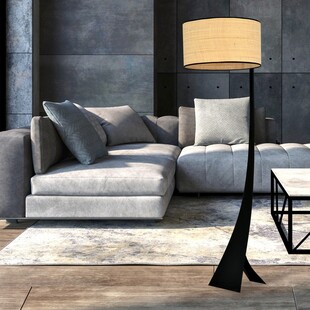 Lampa podłogowa Estrella rattan | Emibig - Skandynawski design