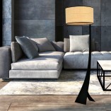 Lampa podłogowa Estrella rattan | Emibig - Skandynawski design