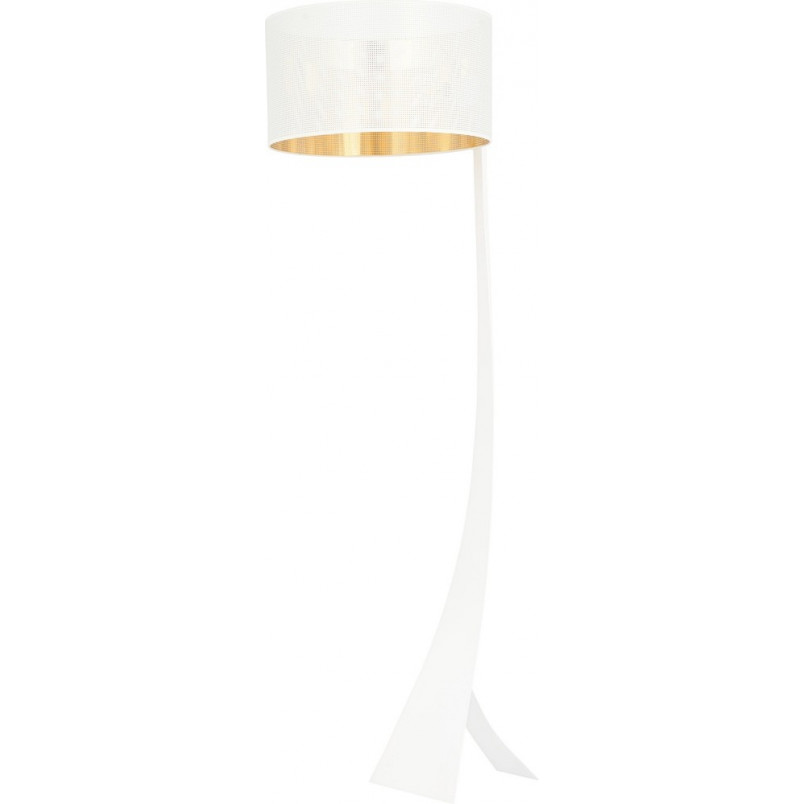 Lampa podłogowa Estrella biało-złota Emibig - Elegancki design
