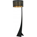Lampa podłogowa Estrella czarno-złota | Emibig - Eleganckie oświetlenie