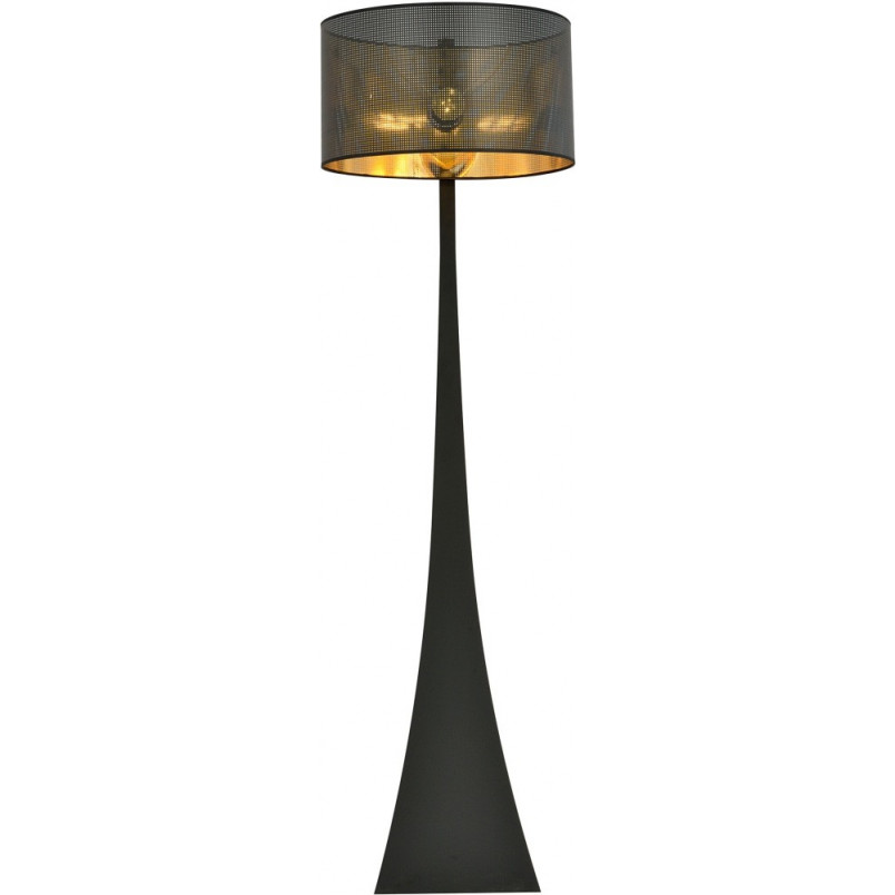 Lampa podłogowa Estrella czarno-złota | Emibig - Eleganckie oświetlenie