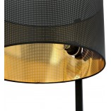 Lampa podłogowa Estrella czarno-złota | Emibig - Eleganckie oświetlenie