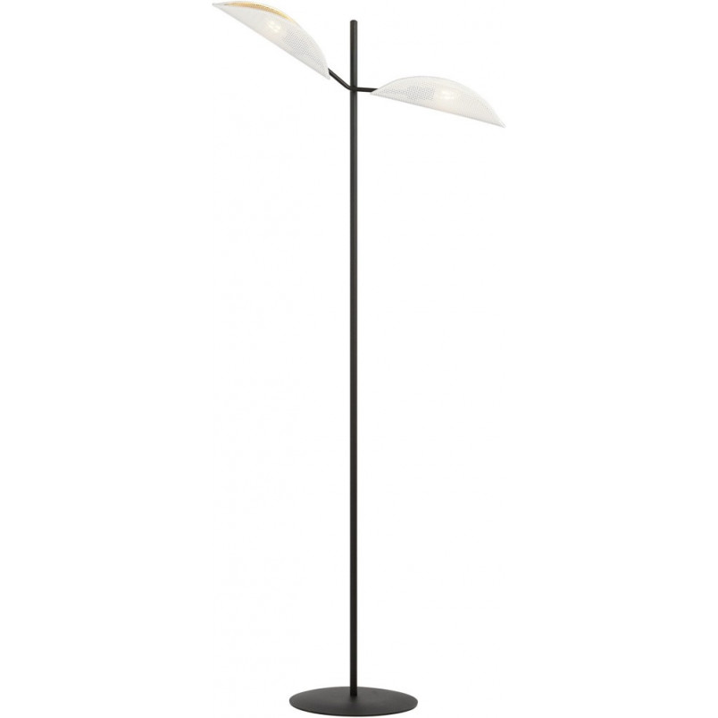 Lampa podłogowa Vene biało-czarna Emibig | Design i funkcjonalność