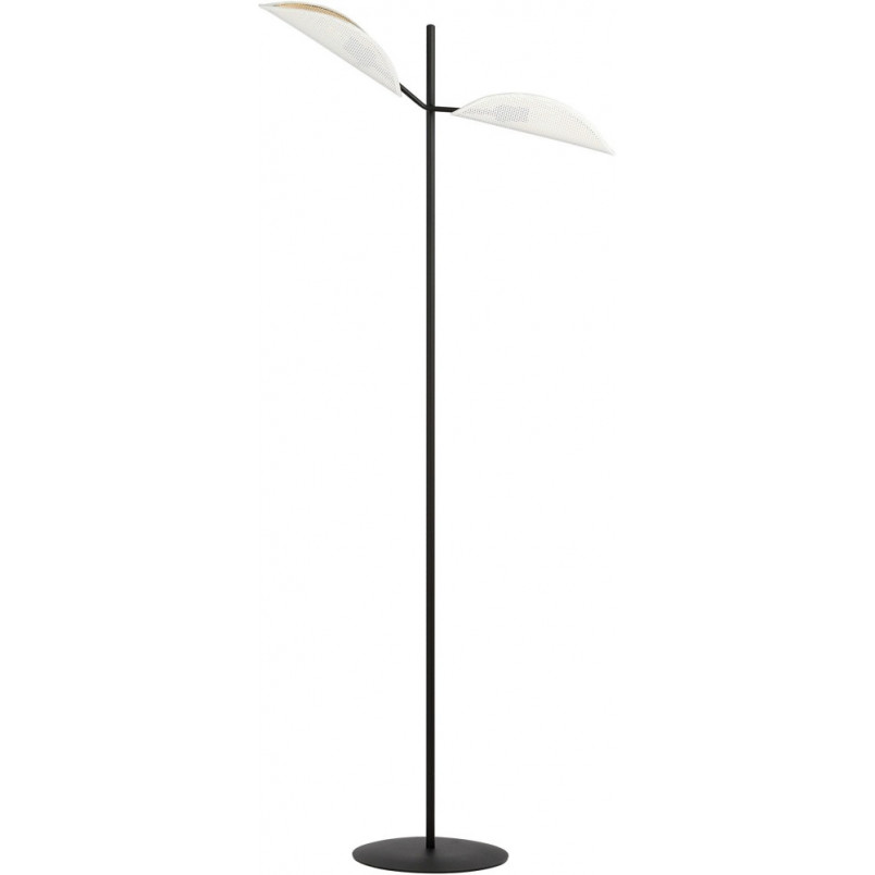 Lampa podłogowa Vene biało-czarna Emibig | Design i funkcjonalność