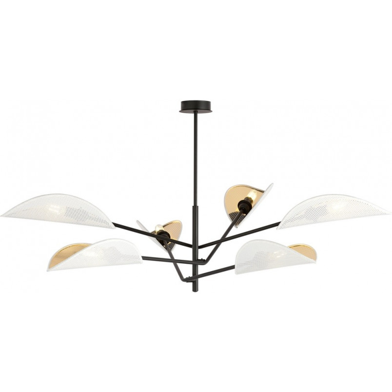 Lampa Sufitowa Vene VI | Biało-Złota | Emibig