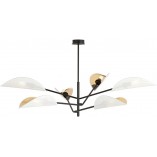 Lampa Sufitowa Vene VI | Biało-Złota | Emibig