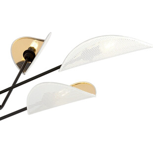 Lampa Sufitowa Vene VI | Biało-Złota | Emibig