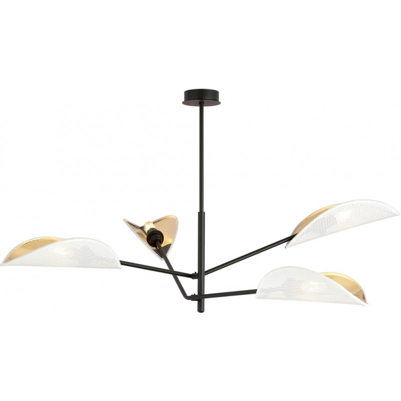 Lampa Sufitowa Vene IV | Biało-Złota | Emibig - Kup Teraz!