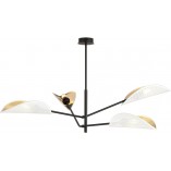 Lampa Sufitowa Vene IV | Biało-Złota | Emibig - Kup Teraz!
