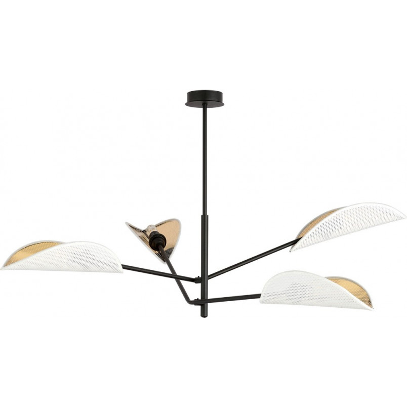 Lampa Sufitowa Vene IV | Biało-Złota | Emibig - Kup Teraz!