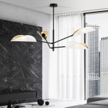 Lampa Sufitowa Vene IV | Biało-Złota | Emibig - Kup Teraz!