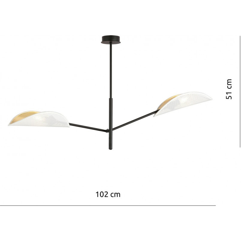 Lampa Sufitowa Vene II - Designerski Blask Emibig | Kup Teraz