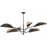 Lampa Sufitowa Vene VI Czarno-Złota | Emibig - Design i Jakość