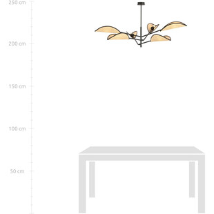 Lampa Sufitowa Boho Vene VI 102cm Emibig - Stylowe Oświetlenie
