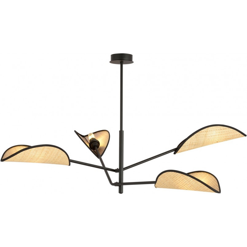 Lampa Sufitowa Boho Vene IV Emibig | 102cm, Brązowa