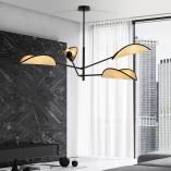 Lampa Sufitowa Boho Vene IV Emibig | 102cm, Brązowa