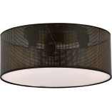 Plafon ażurowy Aston 50cm czarno-złoty Emibig | Sklep z lampami