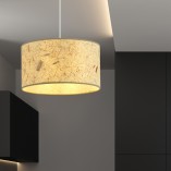 Lampy z abażurem | Lampa wisząca skandynawska Aston 35 korek Emibig do salonu i sypialni