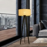 Lampa podłogowa Aston rattan - Emibig | Skandynawski design