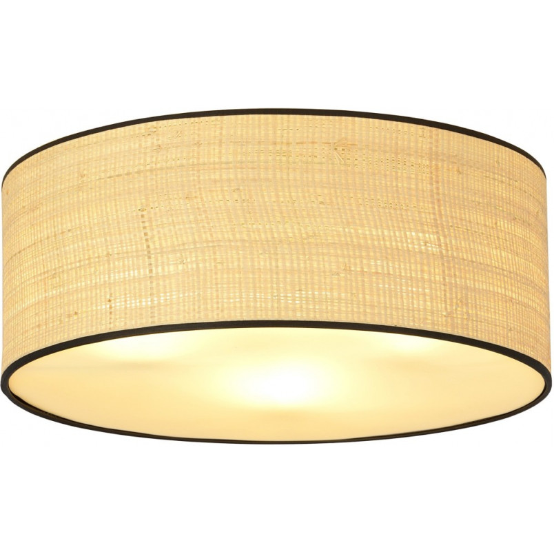 Plafon rattanowy Aston 50cm Emibig | Oświetlenie Boho
