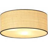 Plafon rattanowy Aston 50cm Emibig | Oświetlenie Boho