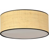 Plafon rattanowy Aston 50cm Emibig | Oświetlenie Boho