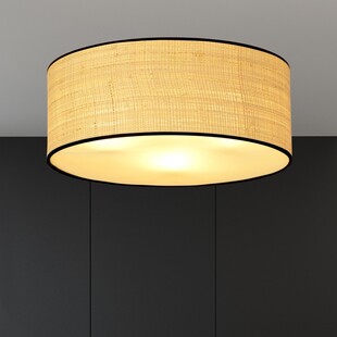 Plafon rattanowy Aston 50cm Emibig | Oświetlenie Boho