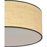 Plafon rattanowy Aston 50cm Emibig | Oświetlenie Boho