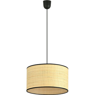 Lampa wisząca boho Aston | Rattan Emibig - Stylowe oświetlenie