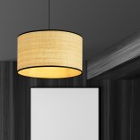 Lampa wisząca boho Aston | Rattan Emibig - Stylowe oświetlenie