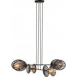 Lampa wisząca Playa IV czarna Emibig | Design i jakość
