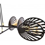 Lampa wisząca Playa IV czarna Emibig | Design i jakość