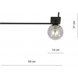 Plafon szklany Imago F - nowoczesny design | Emibig