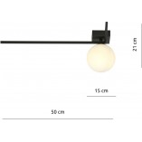 Plafon szklany kula Imago F - Emibig | Sklep z lampami