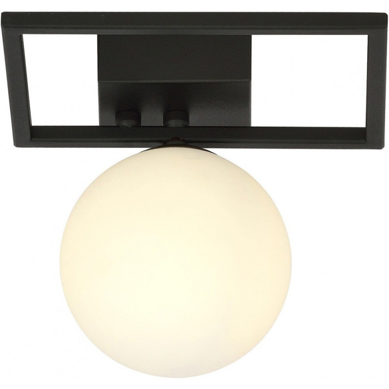 Plafon szklany kula Imago E15cm czarny - Emibig | Sklep z lampami