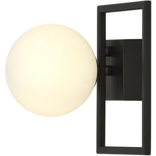 Plafon szklany kula Imago E15cm czarny - Emibig | Sklep z lampami
