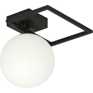 Plafon szklany kula Imago E15cm czarny - Emibig | Sklep z lampami