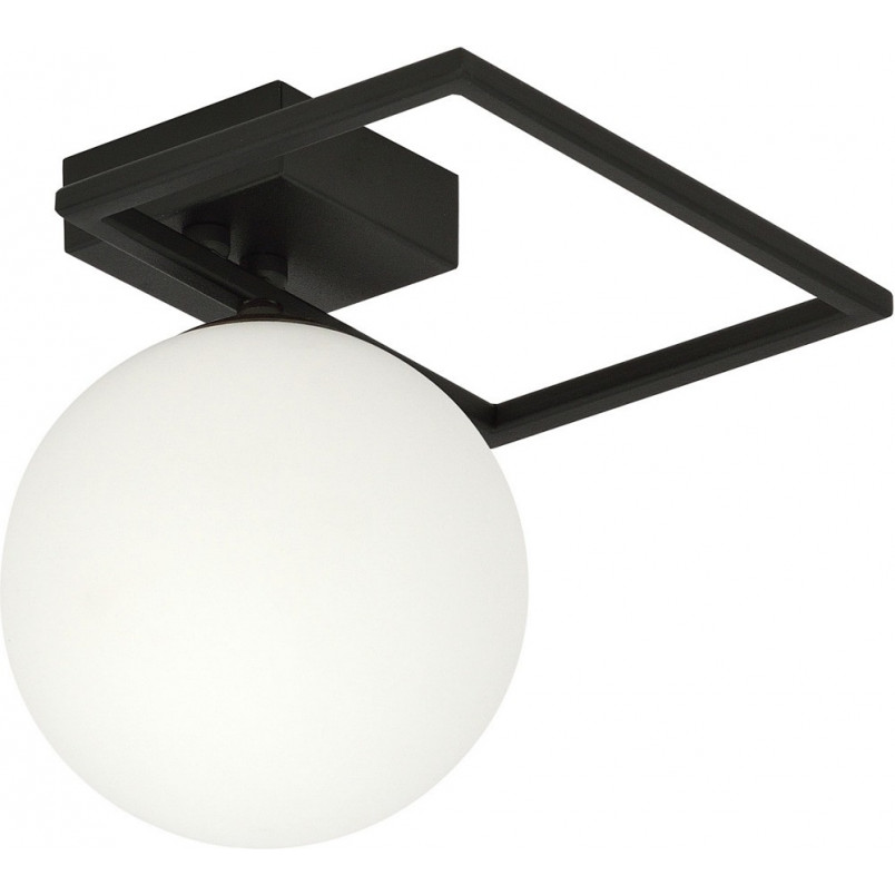 Plafon szklany kula Imago E15cm czarny - Emibig | Sklep z lampami
