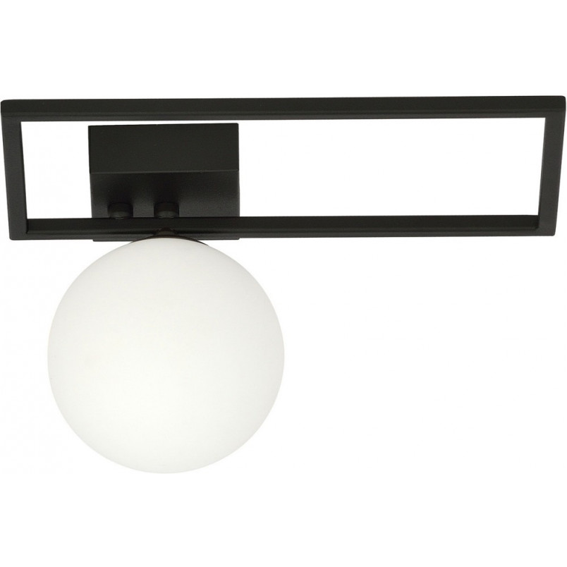 Plafon szklany kula Imago D 15cm czarny - Emibig | Sklep z lampami