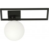 Plafon szklany kula Imago D 15cm czarny - Emibig | Sklep z lampami