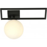 Plafon szklany kula Imago D 15cm czarny - Emibig | Sklep z lampami