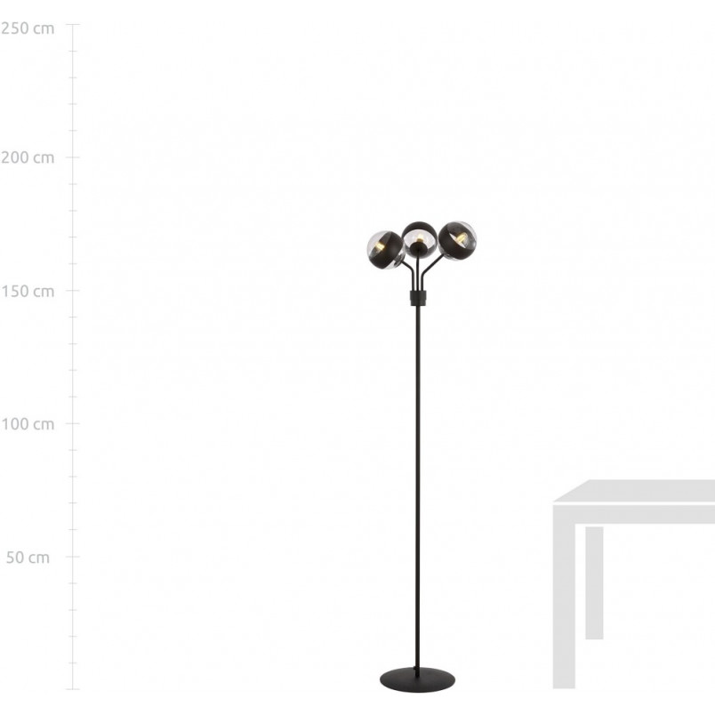 Lampa podłogowa szklane kule Nova | Emibig - Design i jakość