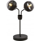 Lampa stołowa Emibig Nova - szkło, czarny pasek | Kup online