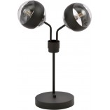 Lampa stołowa Emibig Nova - szkło, czarny pasek | Kup online